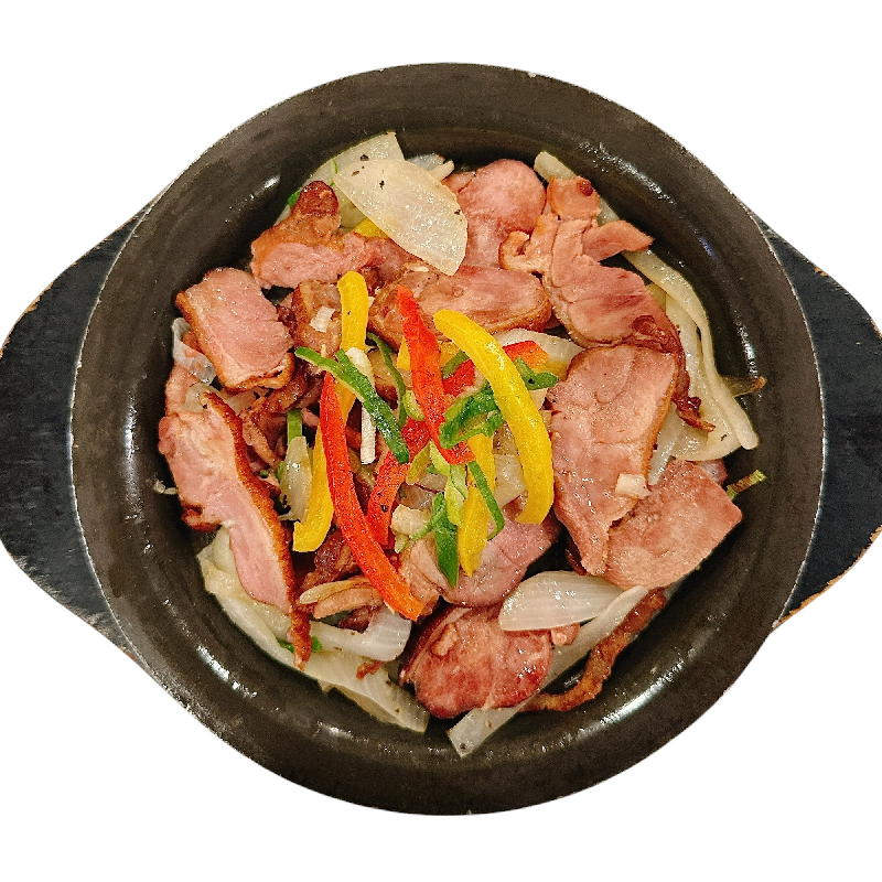 철판 훈제오리볶음 