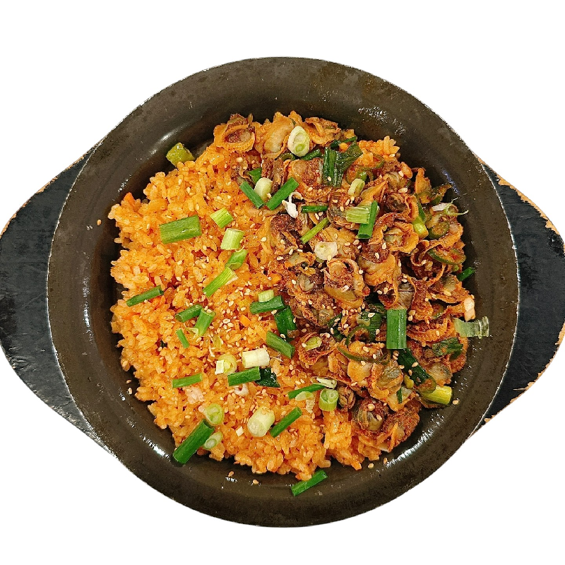 철판 꼬막 비빔밥  