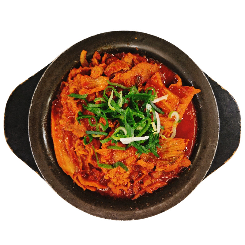 철판 돈육 김치두루치기