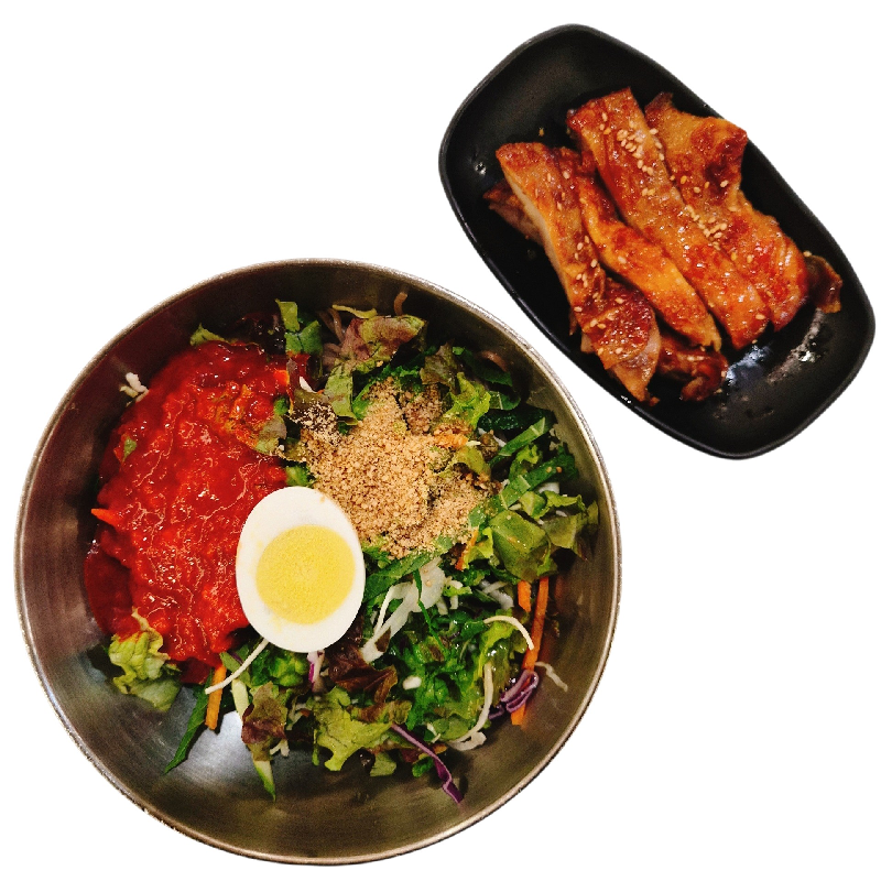 비빔 막국수