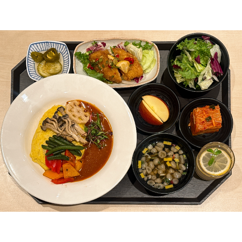 구운채소오므라이스
