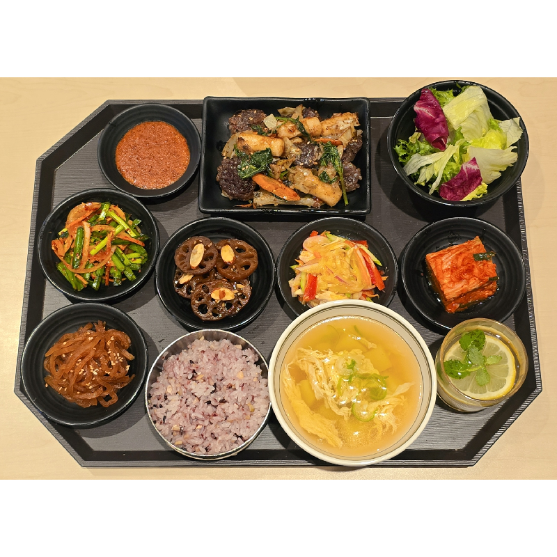 백순대볶음&들깨양념장
