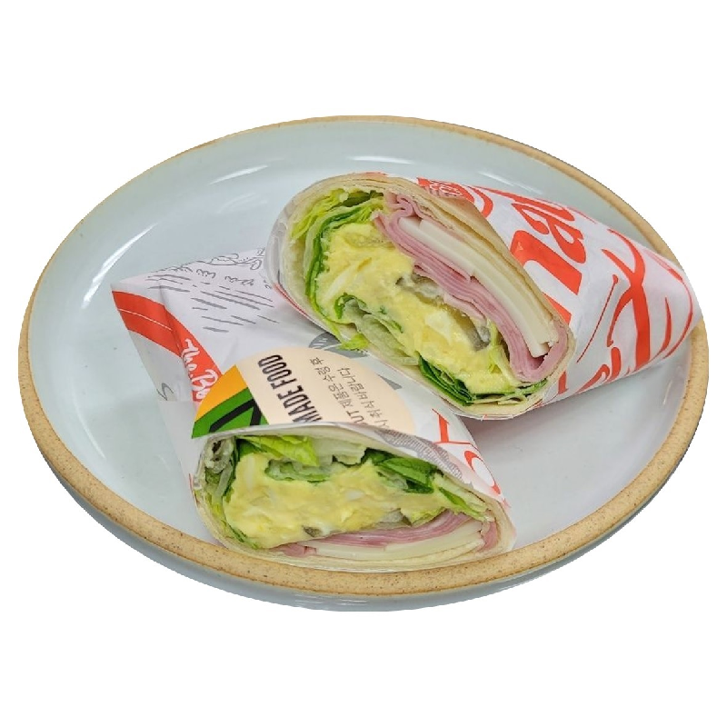 [수제] 햄 에그 샐러드 랩