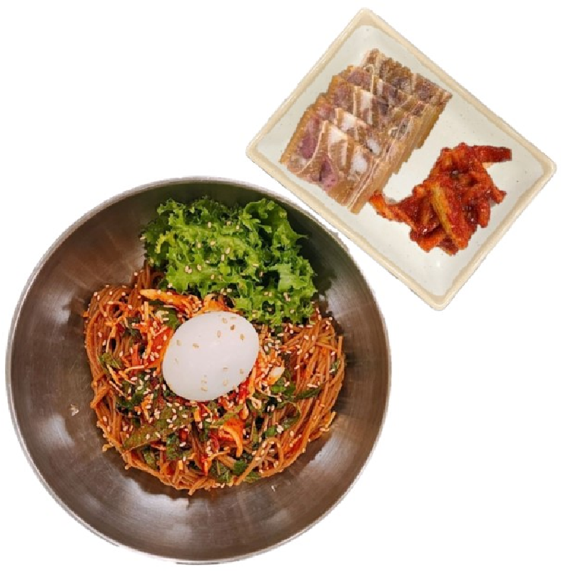 비빔 막국수