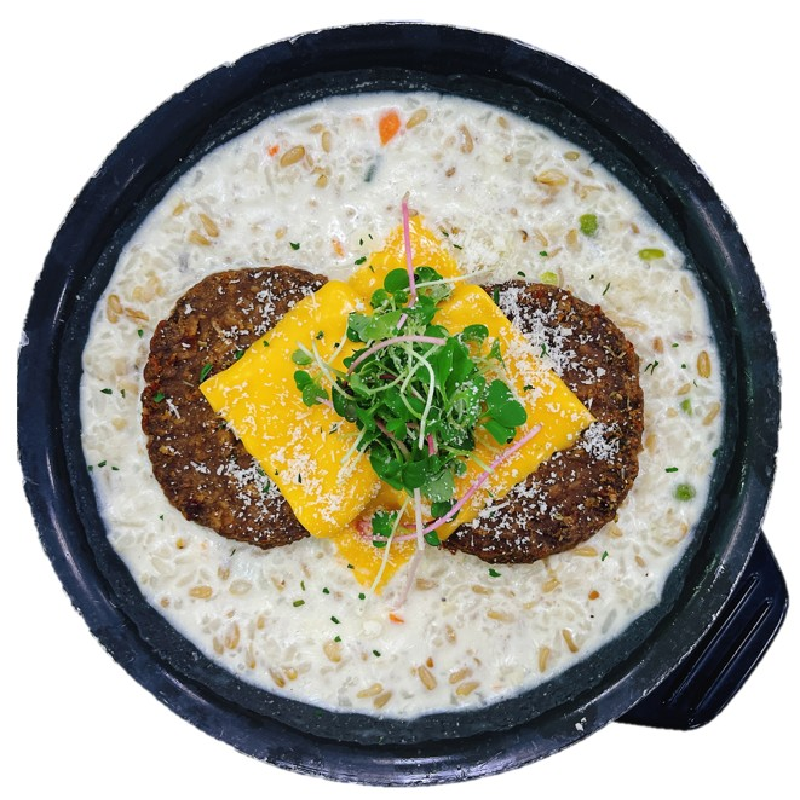 치즈 함박 크림리조또