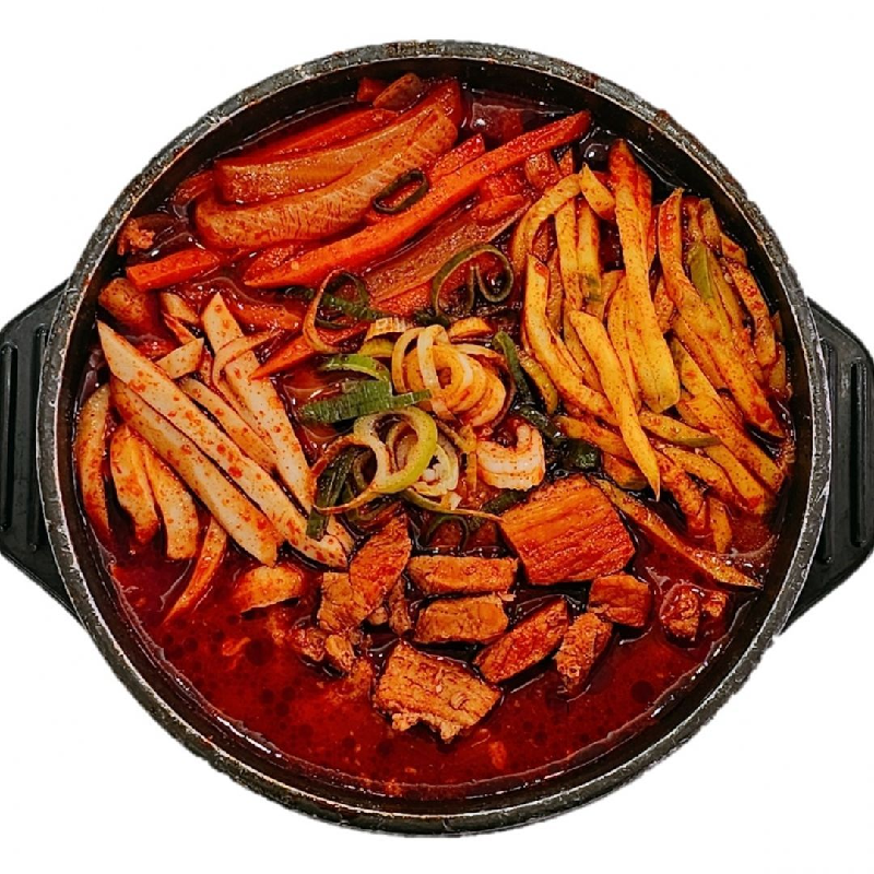 광주식 애호박국밥