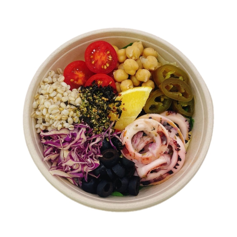 [수제] 레몬 오일 깔라마리 포케