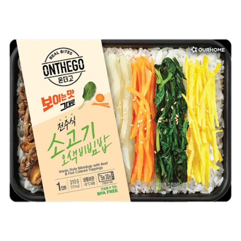 [FROZEN] 온더고 전주식 소고기 오색비빔밥