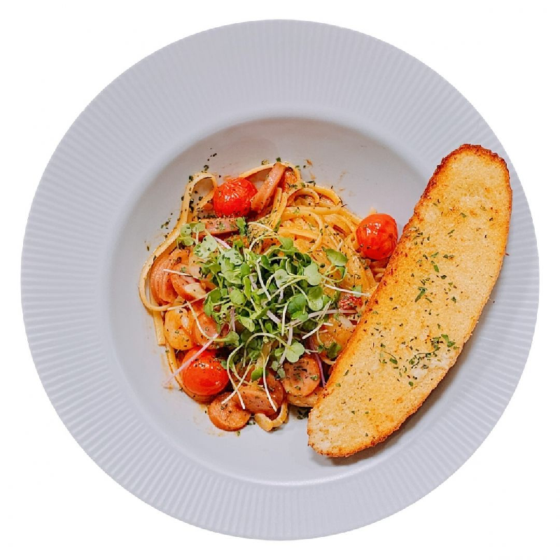 잠발라야 오일파스타