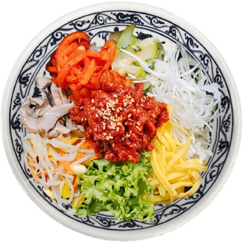 제육 두부 비빔밥
