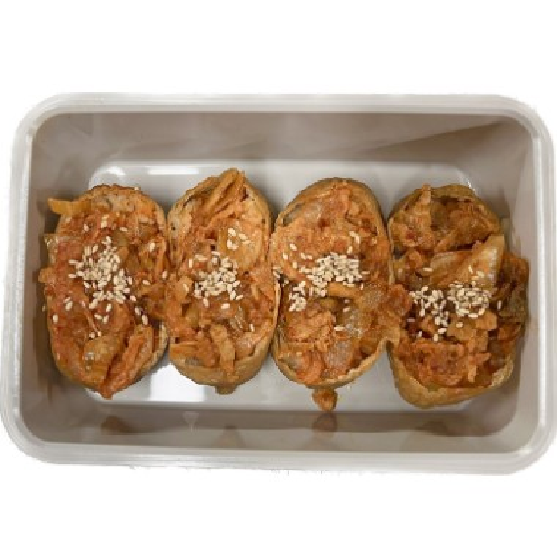 [수제] 제육 김치 유부초밥