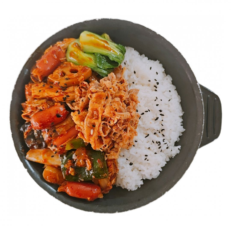 마라샹궈 & 쌀밥
