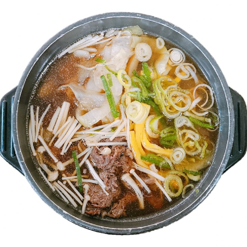 뚝배기 버섯 소불고기