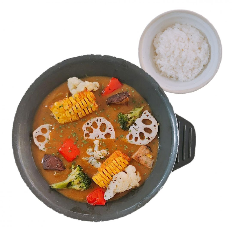 일식 커리 & 구운야채