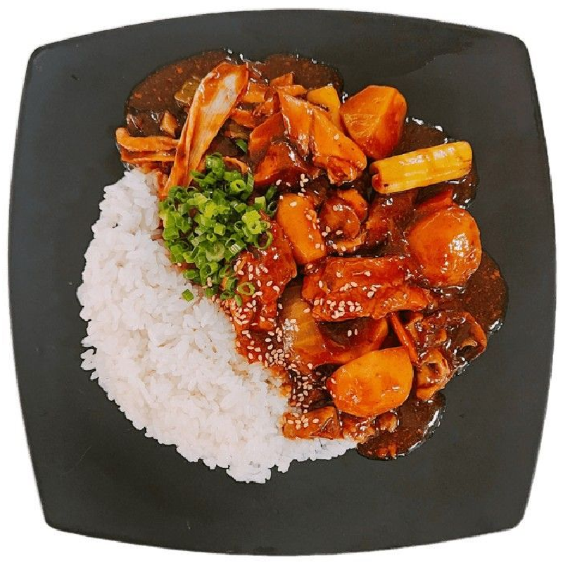 순살찜닭 덮밥