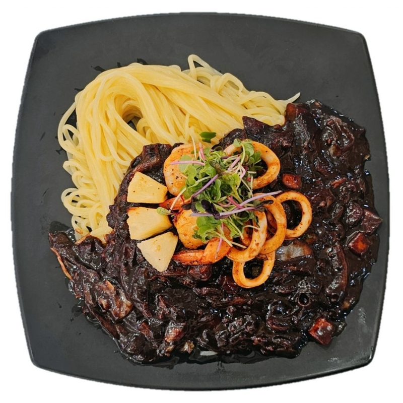 하와이안 해물 짜장면