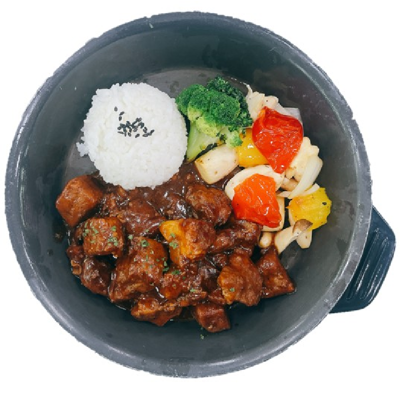 목살 찹스테이크