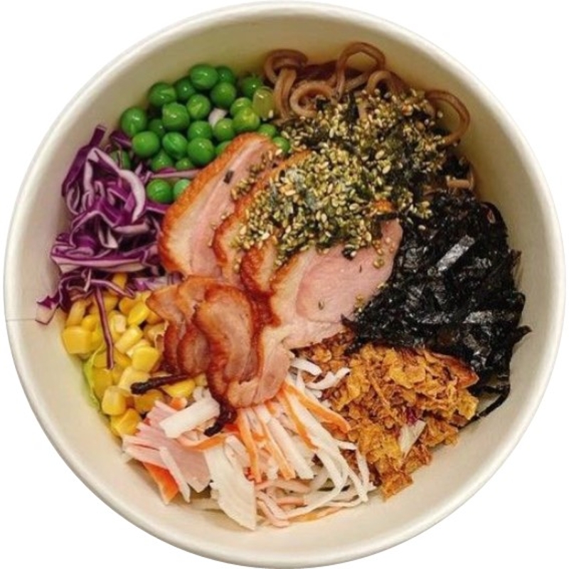 [수제] 훈제 오리 & 메밀면 포케