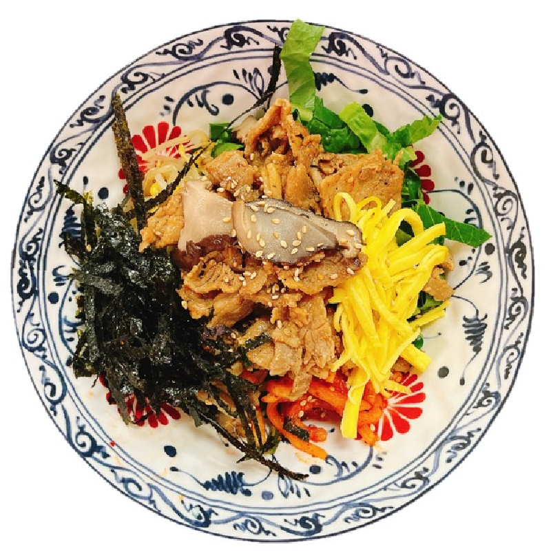 돈불백 열무 비빔밥