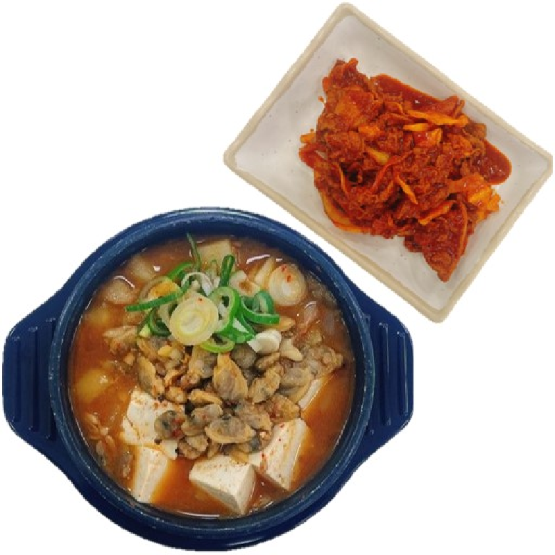 바지락 된장찌개