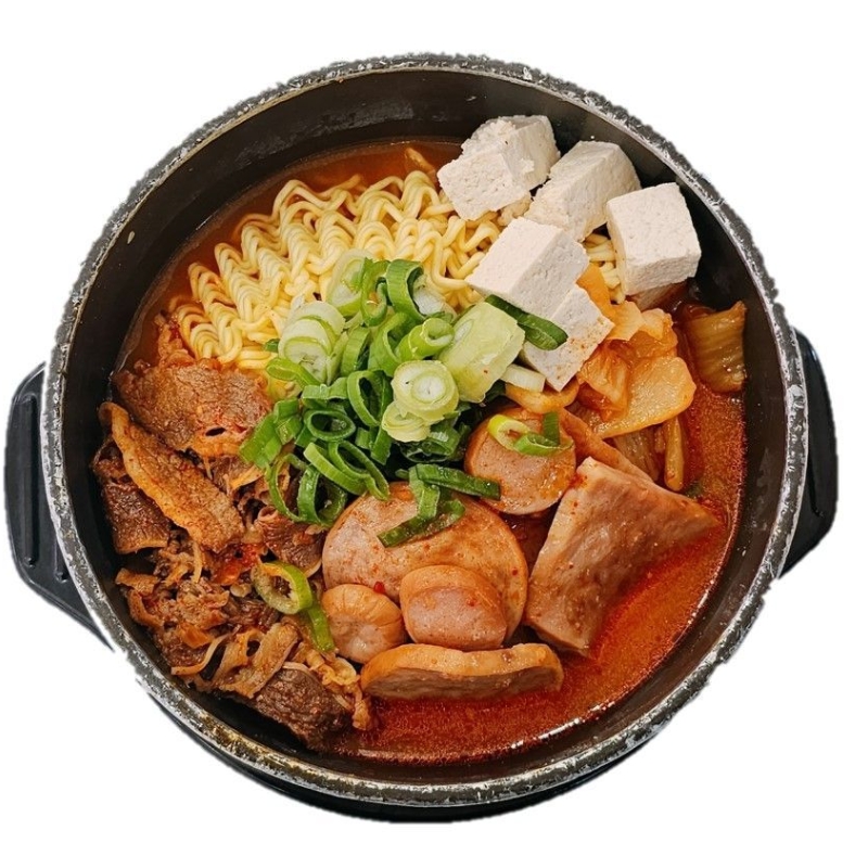 우삼겹 부대찌개