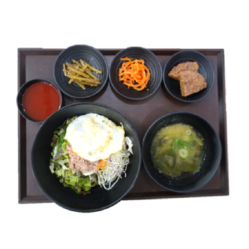 참치생채소비빔밥