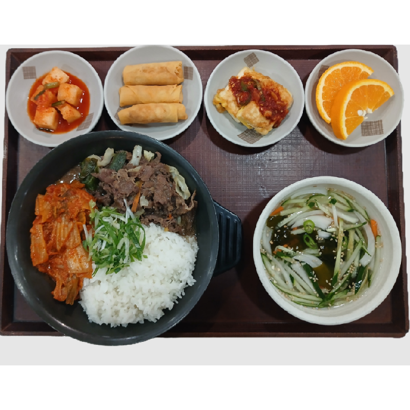 철판김치소불고기덮밥