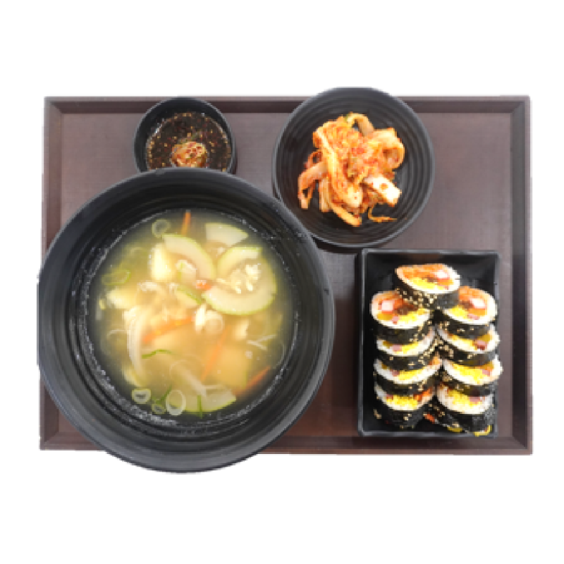 감자수제비