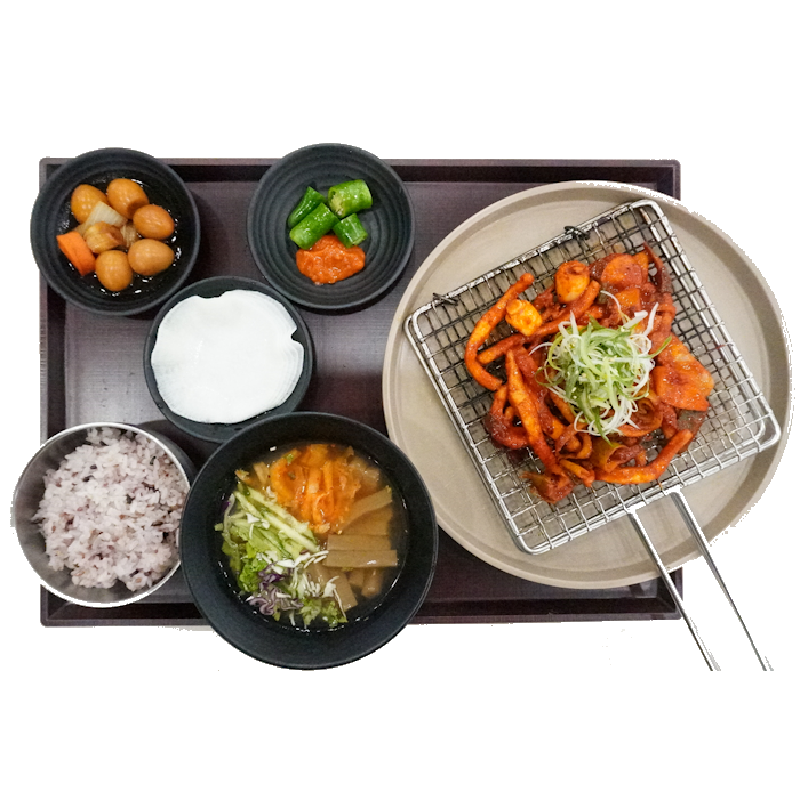 석쇠오징어불고기