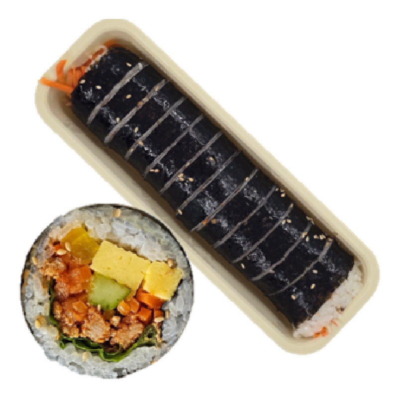[3Coin][수제] 매운돼지고기 더덕 김밥