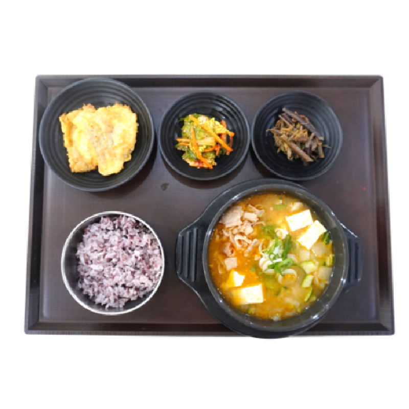 오만둥이된장찌개