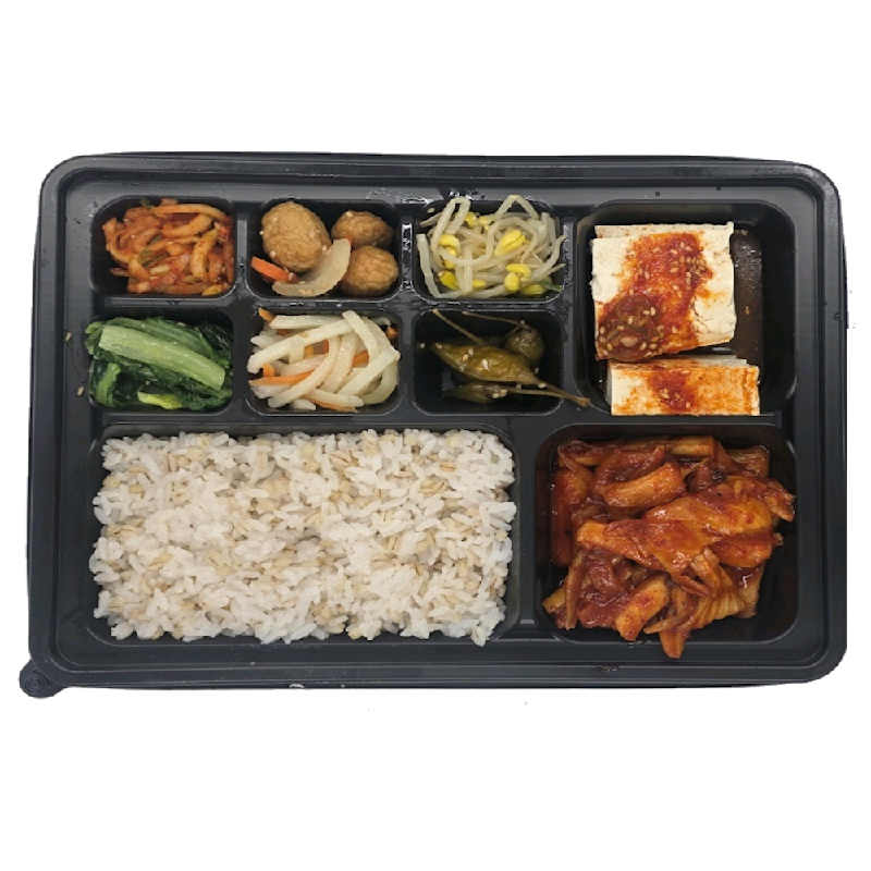 8첩반상도시락(오징어떡볶음)[세트]