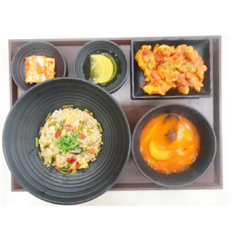 중국식마늘종볶음밥