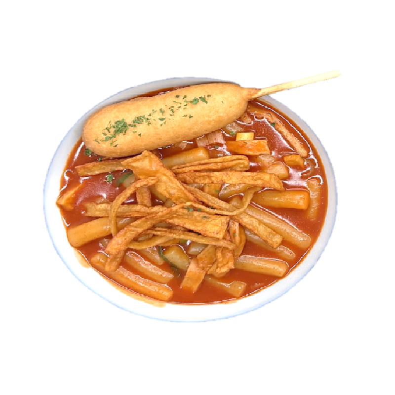 [도산분식]어묵튀김떡볶이*핫도그