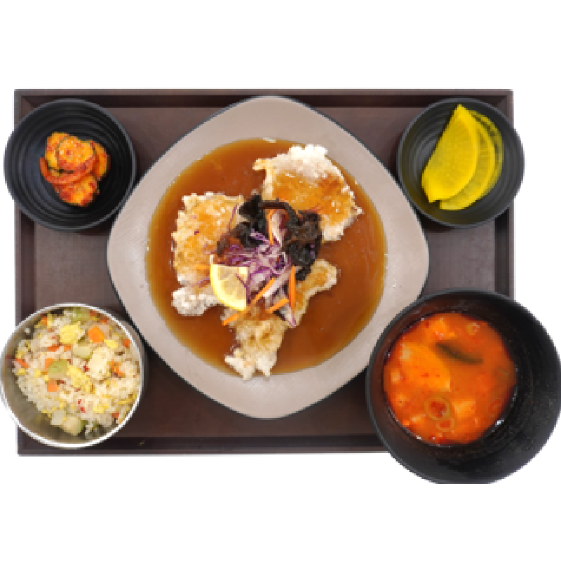 꿔바로우찹쌀탕수육
