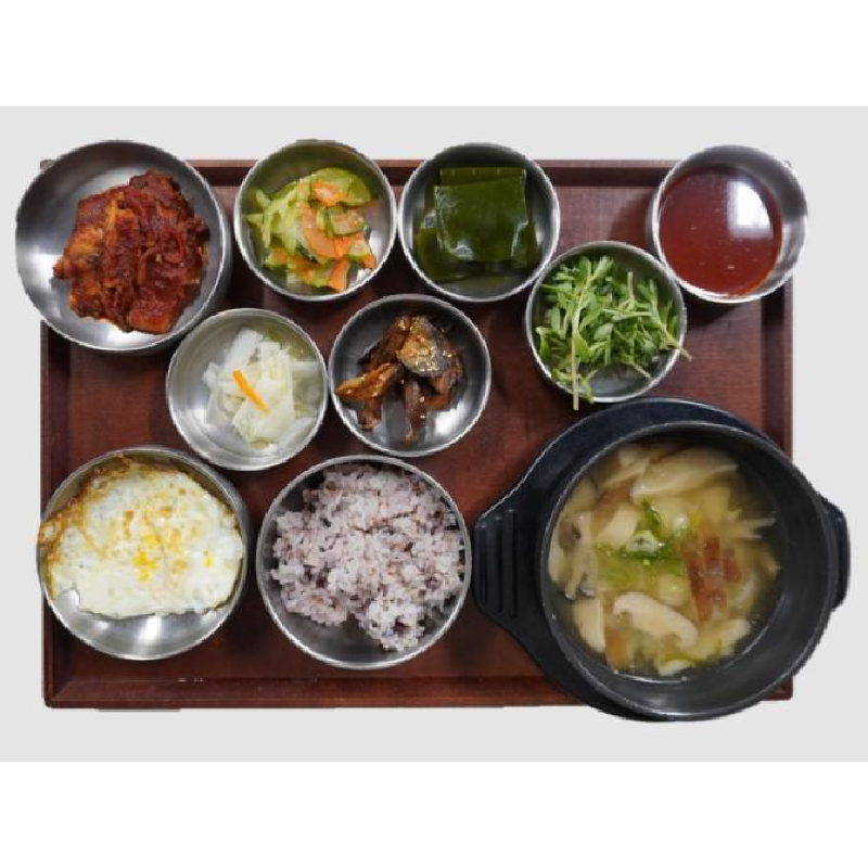 들깨버섯국