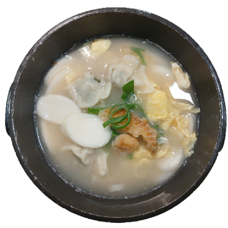 황태떡만둣국