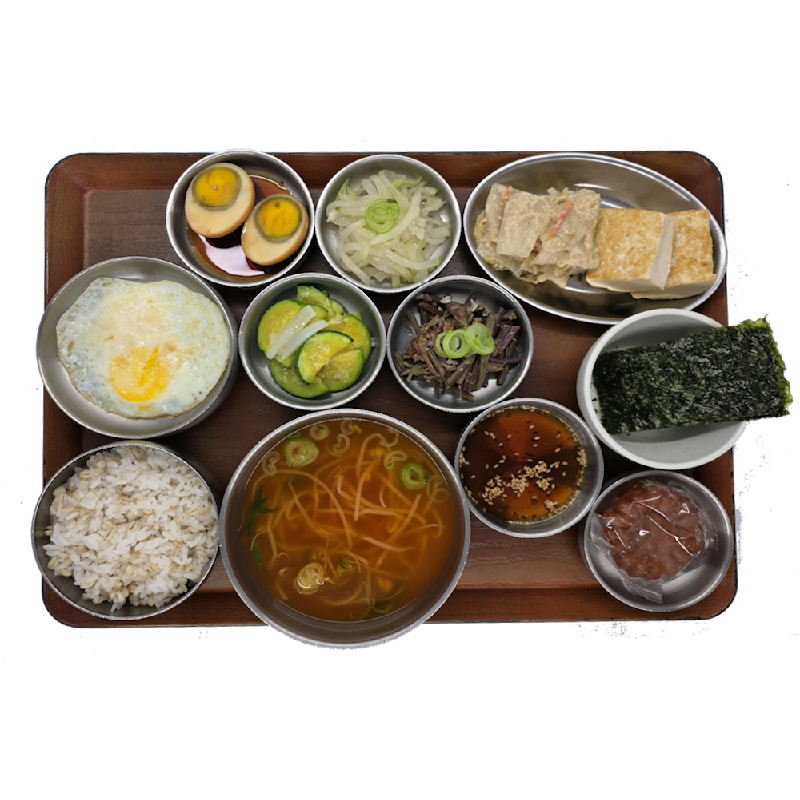 백김치들깨두부지짐