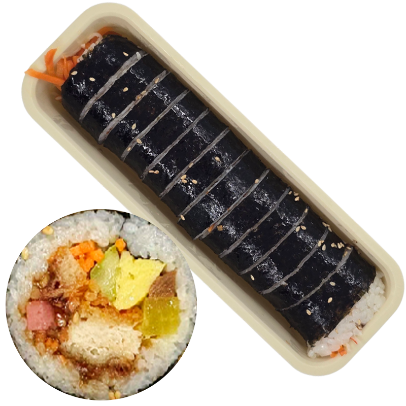 [3Coin][수제] 돈가스 김밥