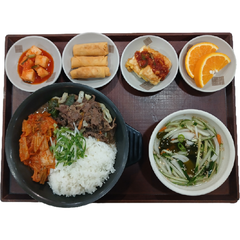 철판김치소불고기덮밥