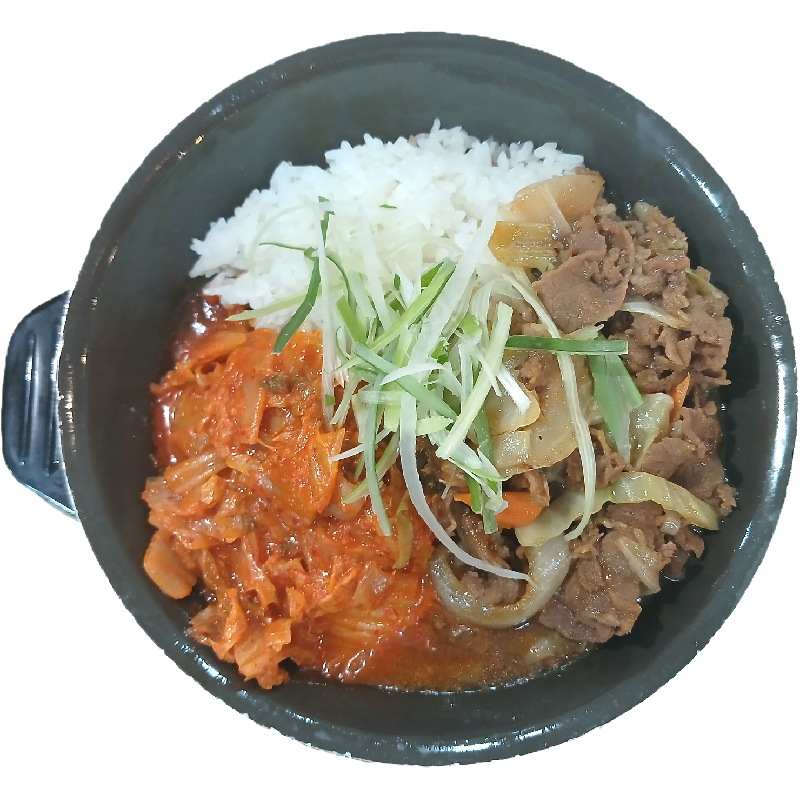 철판김치소불고기덮밥