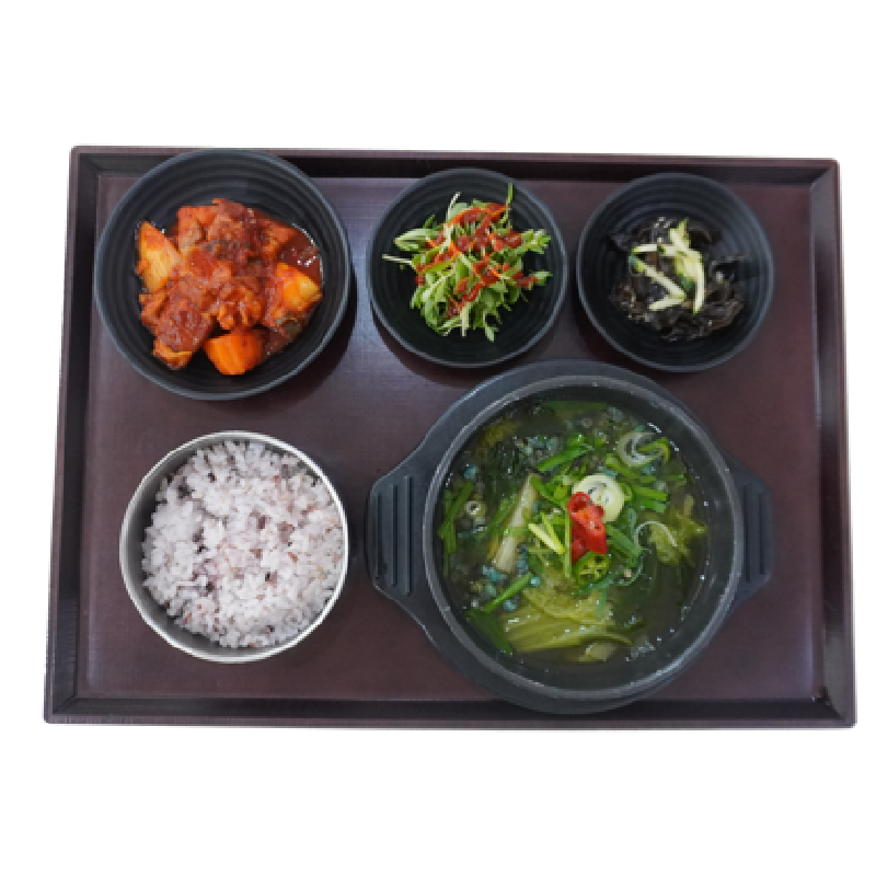 다슬기해장국