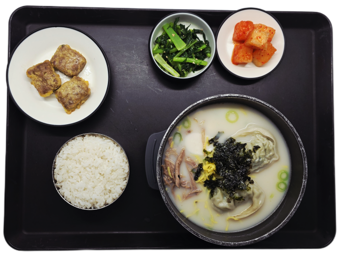 떡만둣국
