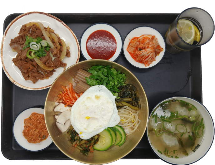[나만의비빔밥] 나물&야채&소불고기(8종)