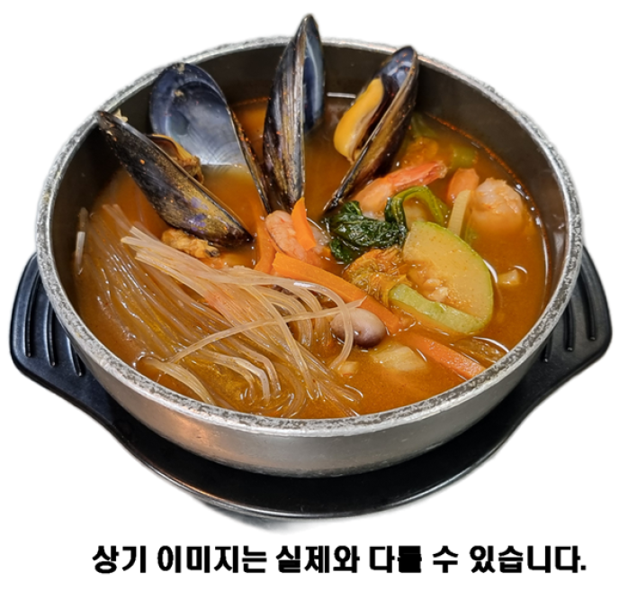 (뚝)삼선짬뽕탕&수제비사리