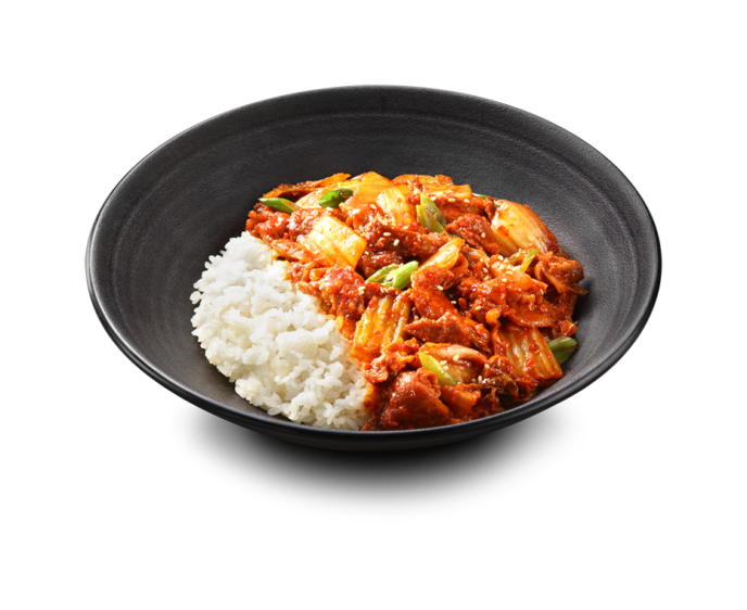 돈육두부김치덮밥