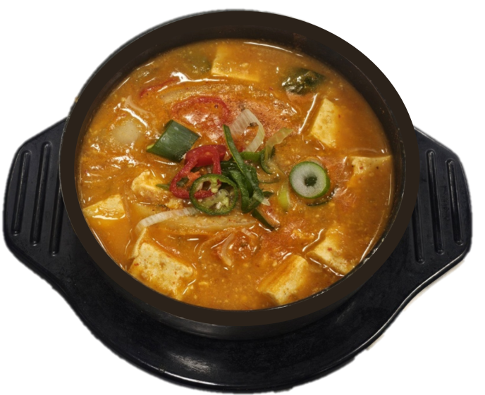 뚝배기청국장&매콤오징어볶음