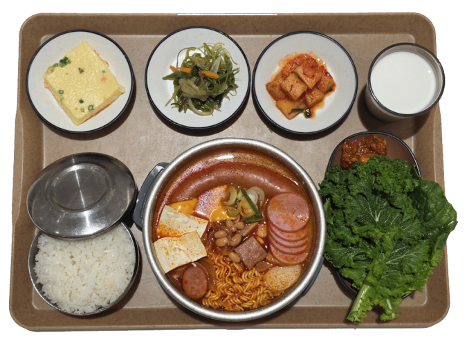 킬바사부대찌개&라면사리
