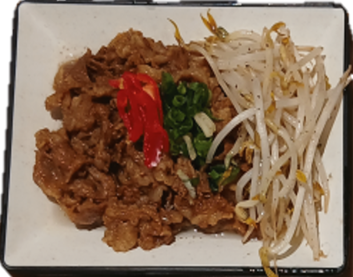 우삼겹숙주볶음