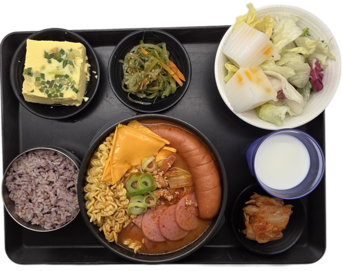 킬바사부대찌개&라면사리